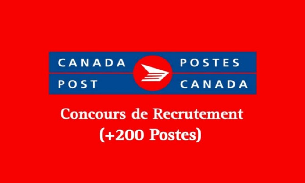 Canada Post recrute des Candidats Passionnés (+200 Postes à Pourvoir) concours 2021