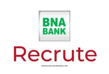 Banque Nationale Agricole BNA lance un concours de recrutement