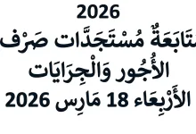 الأجور 2026 في تونس