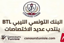 BTL-Banque Tuniso-Libyenne Recrute