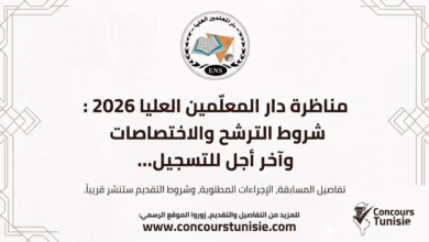 دار المعلمين العليا تونس مناظرة معلمين دار المعلمين العليا