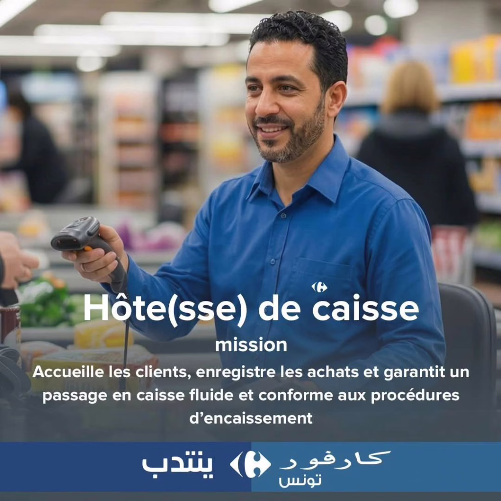 كارفور تونس Carrefour ينتدب في عديد الاختصاصات 3