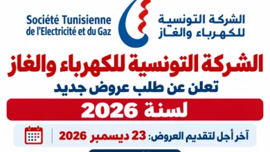 الشركة التونسية للكهرباء والغاز